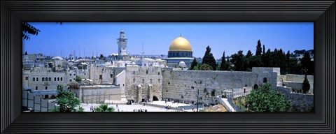 Framed Jerusalem, Israel Print