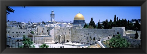 Framed Jerusalem, Israel Print