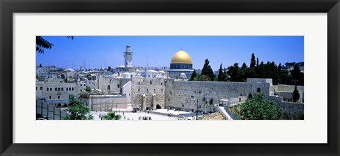 Framed Jerusalem, Israel Print