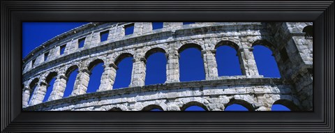 Framed Roman Amphitheater, Pula, Croatia Print