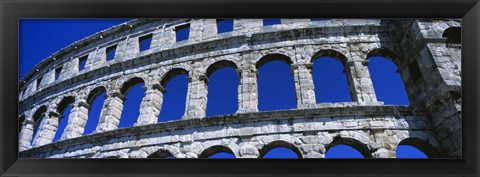 Framed Roman Amphitheater, Pula, Croatia Print