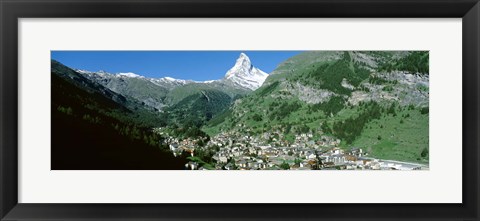 Framed Zermatt, Switzerland (horizontal) Print