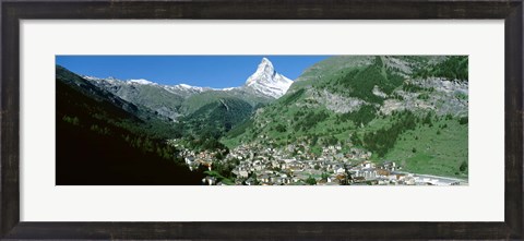 Framed Zermatt, Switzerland (horizontal) Print