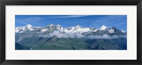 Framed Swiss Alps, Switzerland Print