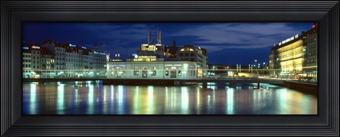 Framed Geneva, Switzerland Print
