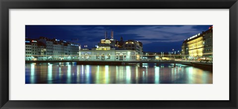 Framed Geneva, Switzerland Print