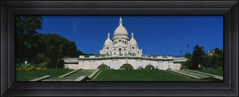 Framed Facade of a basilica, Basilique Du Sacre Coeur, Paris, France Print