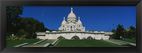 Framed Facade of a basilica, Basilique Du Sacre Coeur, Paris, France Print