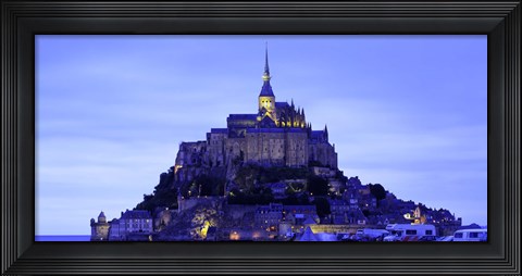 Framed Mont St Michel Brittany France Print