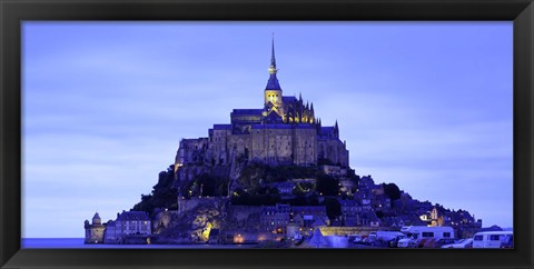 Framed Mont St Michel Brittany France Print