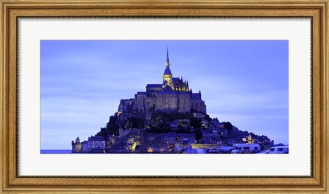 Framed Mont St Michel Brittany France Print