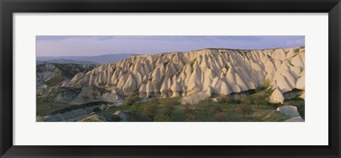 Framed Hills on a landscape, Cappadocia, Turkey Print