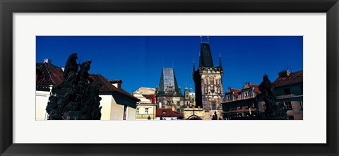 Framed Prague Castle St Vitus Cathedral Prague Czech Republic Print