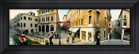 Framed Venice, Italy Street Scene Print