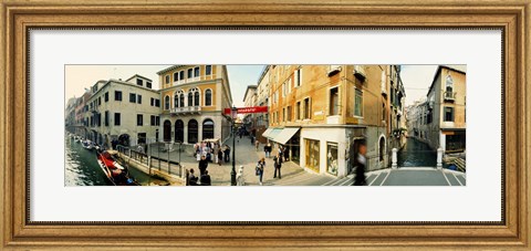Framed Venice, Italy Street Scene Print
