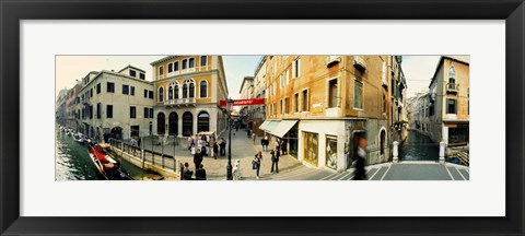 Framed Venice, Italy Street Scene Print