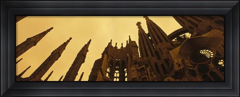 Framed La Sagrada Familia Barcelona Spain Print