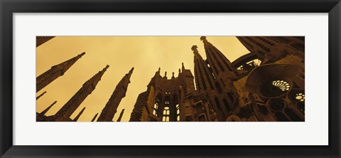 Framed La Sagrada Familia Barcelona Spain Print