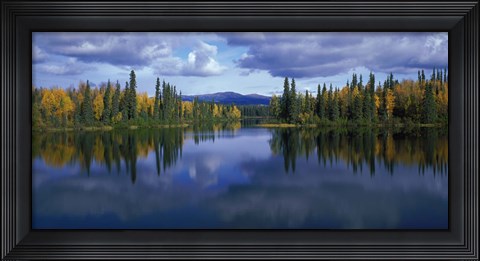 Framed Dragon Lake Yukon Canada Print