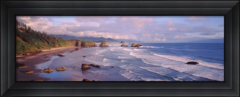 Framed Seascape Cannon Beach OR USA Print