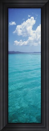 Framed Clouds over the sea, St. Thomas, US Virgin Islands Print