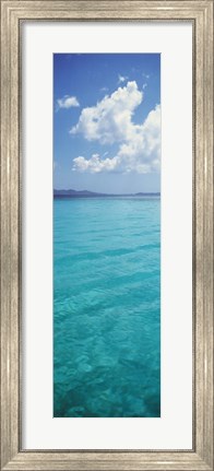 Framed Clouds over the sea, St. Thomas, US Virgin Islands Print