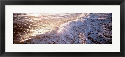 Framed Waves FL USA Print