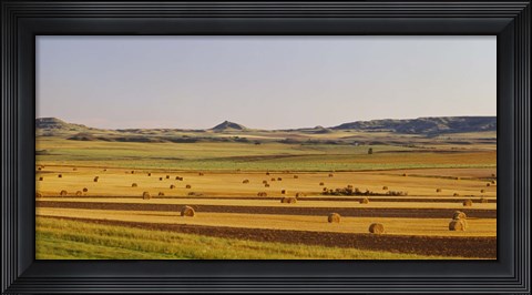 Framed Slope country ND USA Print