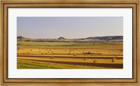 Framed Slope country ND USA Print