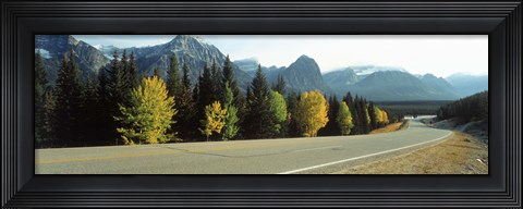 Framed Road Alberta Canada Print