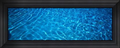 Framed Water Swimming Pool Mexico Print