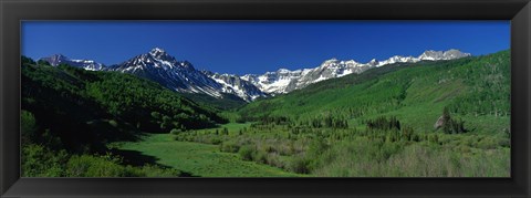 Framed San Juan Mountains CO USA Print