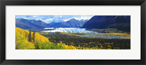 Framed Mantanuska Glacier AK USA Print