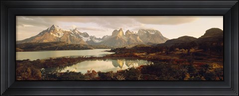 Framed Torres del Paine National Park Chile Print