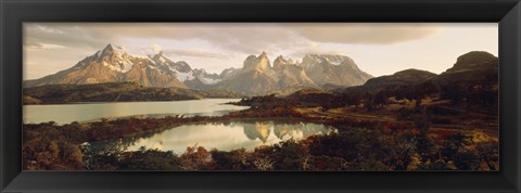 Framed Torres del Paine National Park Chile Print