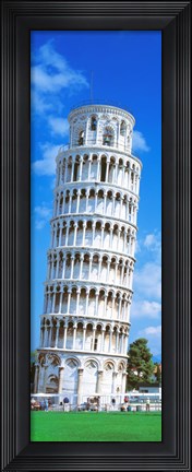 Framed Tower Of Pisa, Tuscany, Italy Print