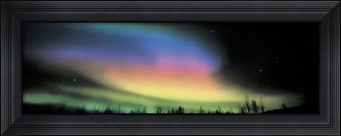 Framed Northern Lights Print