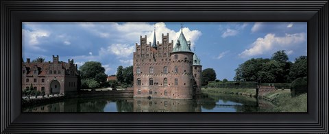 Framed Egeskov Castle Odense Denmark Print