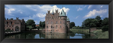 Framed Egeskov Castle Odense Denmark Print