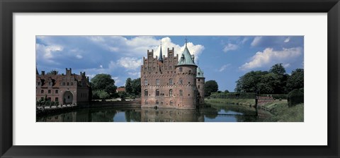 Framed Egeskov Castle Odense Denmark Print