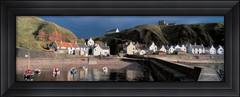Framed Pennan Banffshire Scotland Print