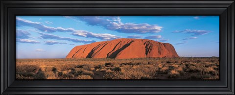Framed Sunset Ayers Rock Uluru-Kata Tjuta National Park Australia Print
