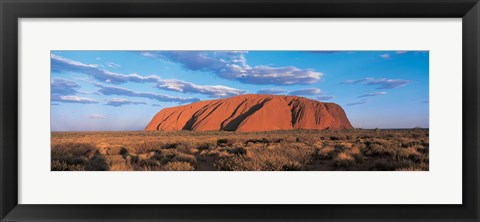 Framed Sunset Ayers Rock Uluru-Kata Tjuta National Park Australia Print