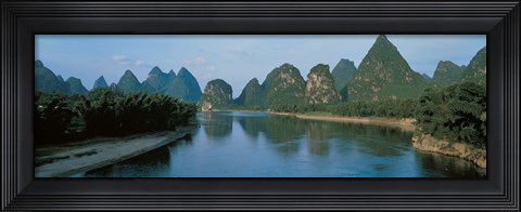 Framed Guilin Guanxi China Print