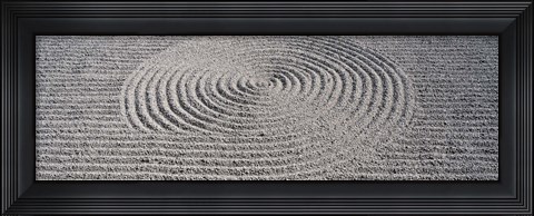 Framed Hojo Garden Tofuku Temple Kyoto Japan Print