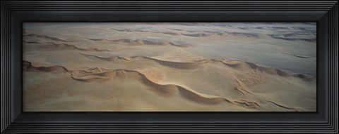 Framed Desert Namibia (aerial view) Print