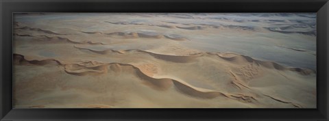 Framed Desert Namibia (aerial view) Print