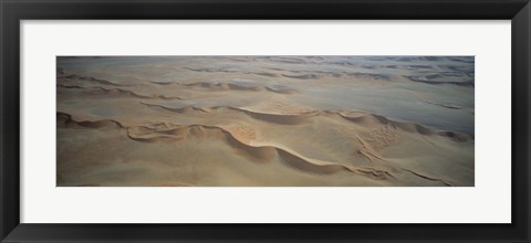 Framed Desert Namibia (aerial view) Print