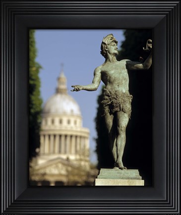 Framed Pantheon Paris France Print