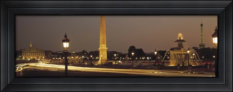 Framed Place de la Concorde Paris France Print